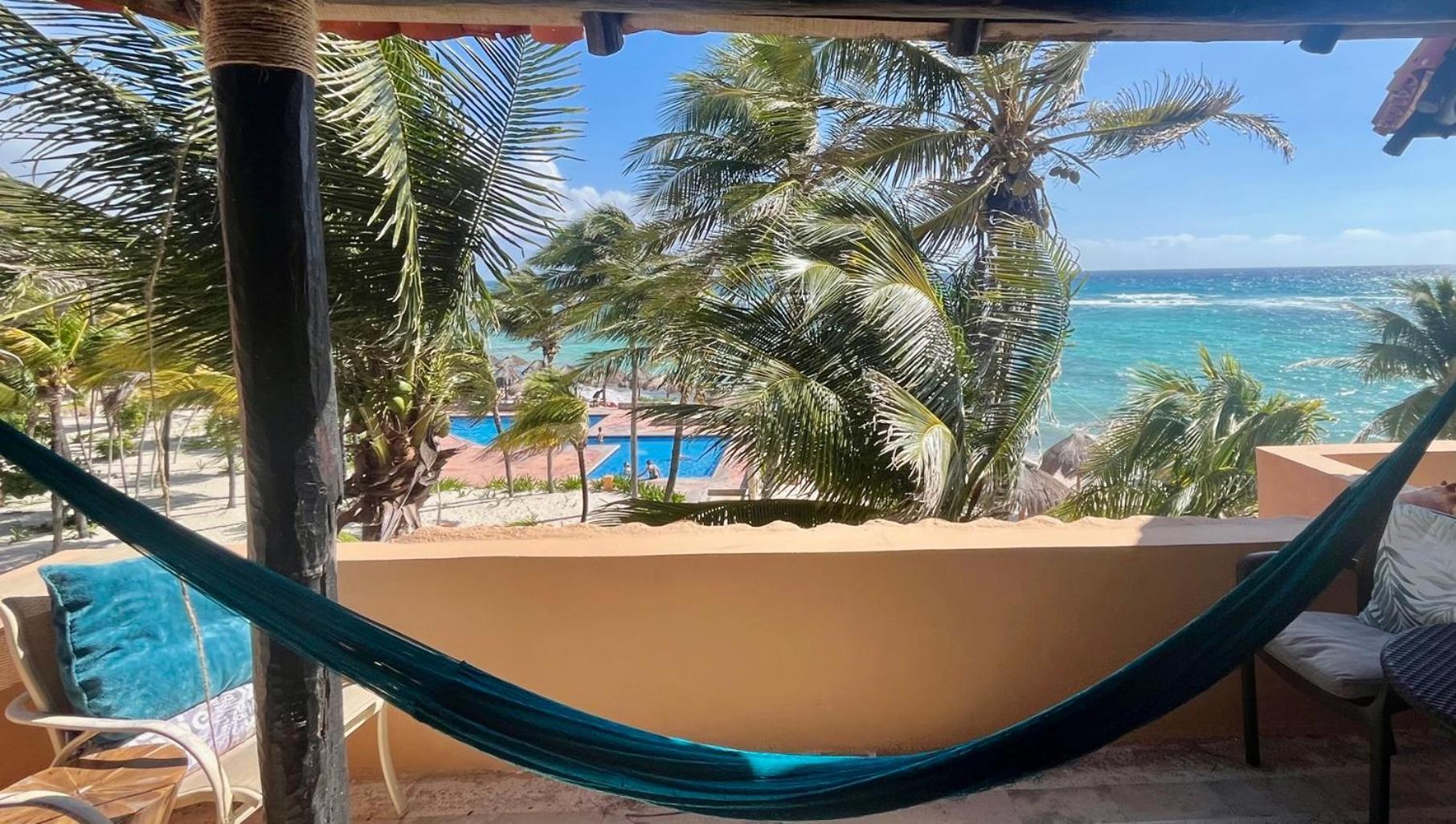 Beachfront Hammock Heaven อากุมัล ภายนอก รูปภาพ