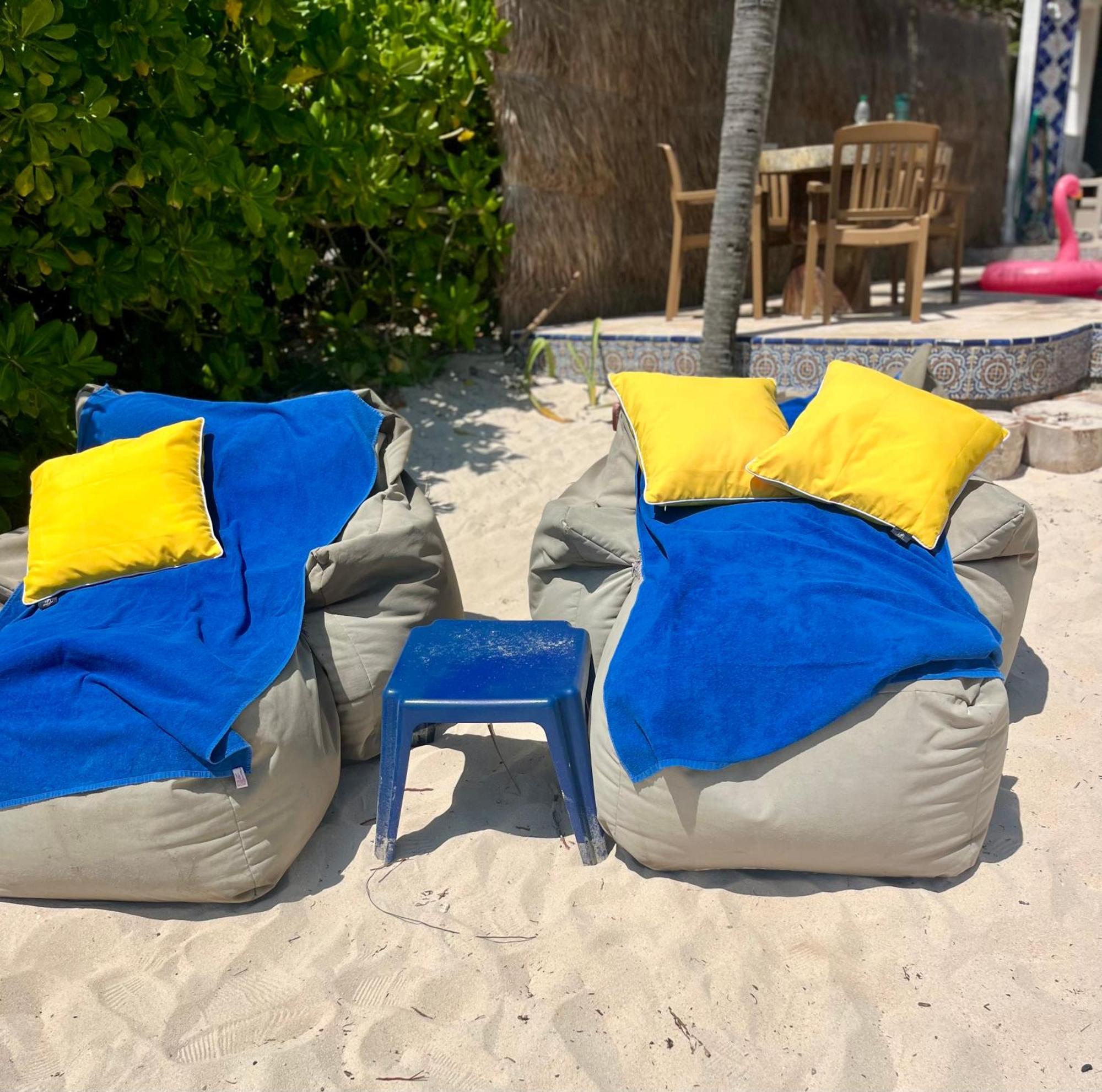 Beachfront Hammock Heaven อากุมัล ภายนอก รูปภาพ